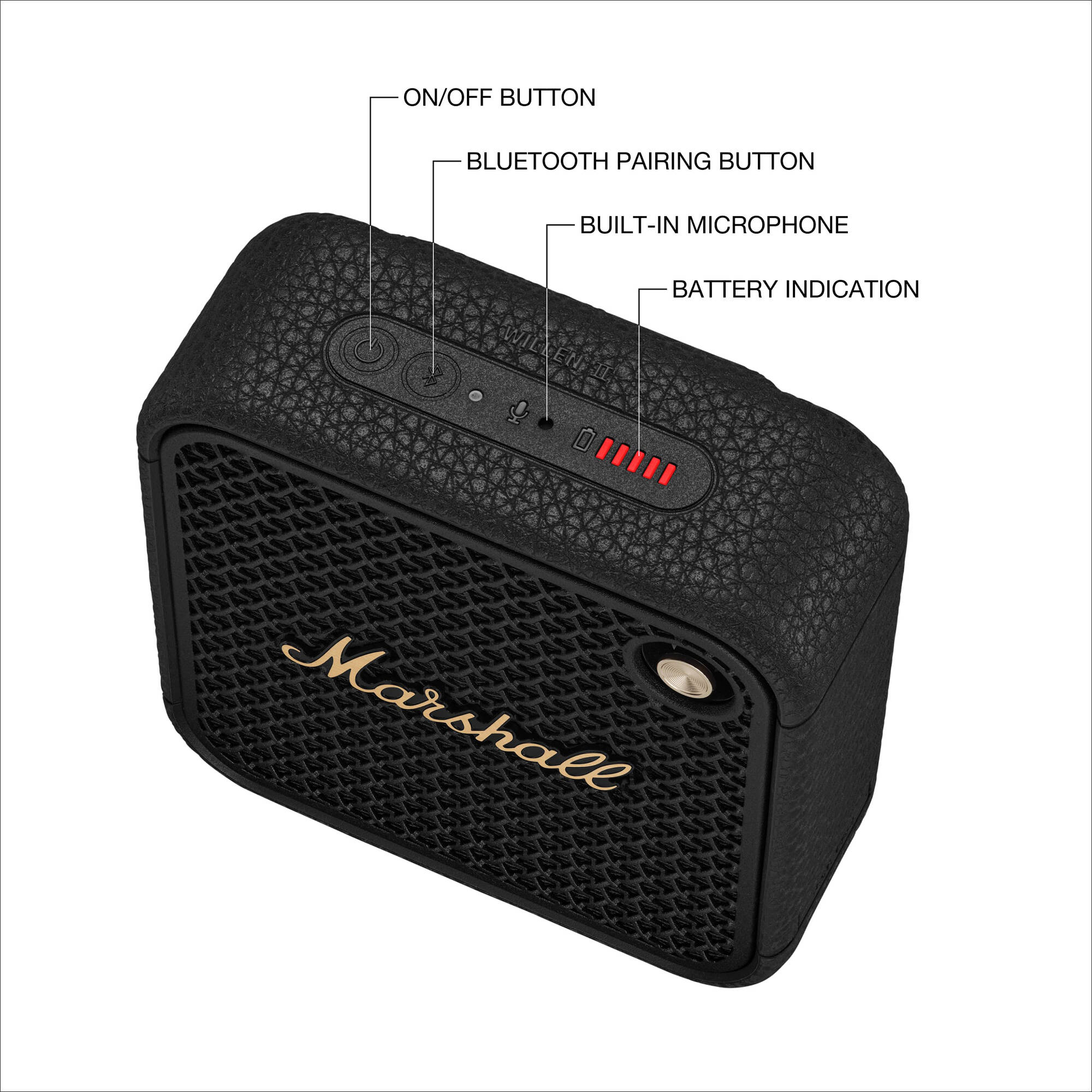 Marshall WILLEN II Portable Bluetooth Speaker