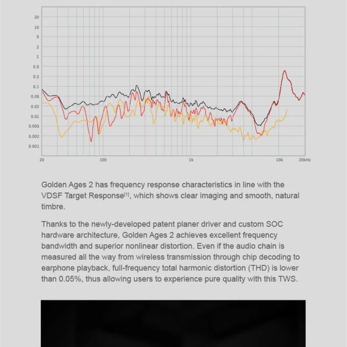 MOONDROP Golden Ages 2 Planar Driver True Wireless Earbuds