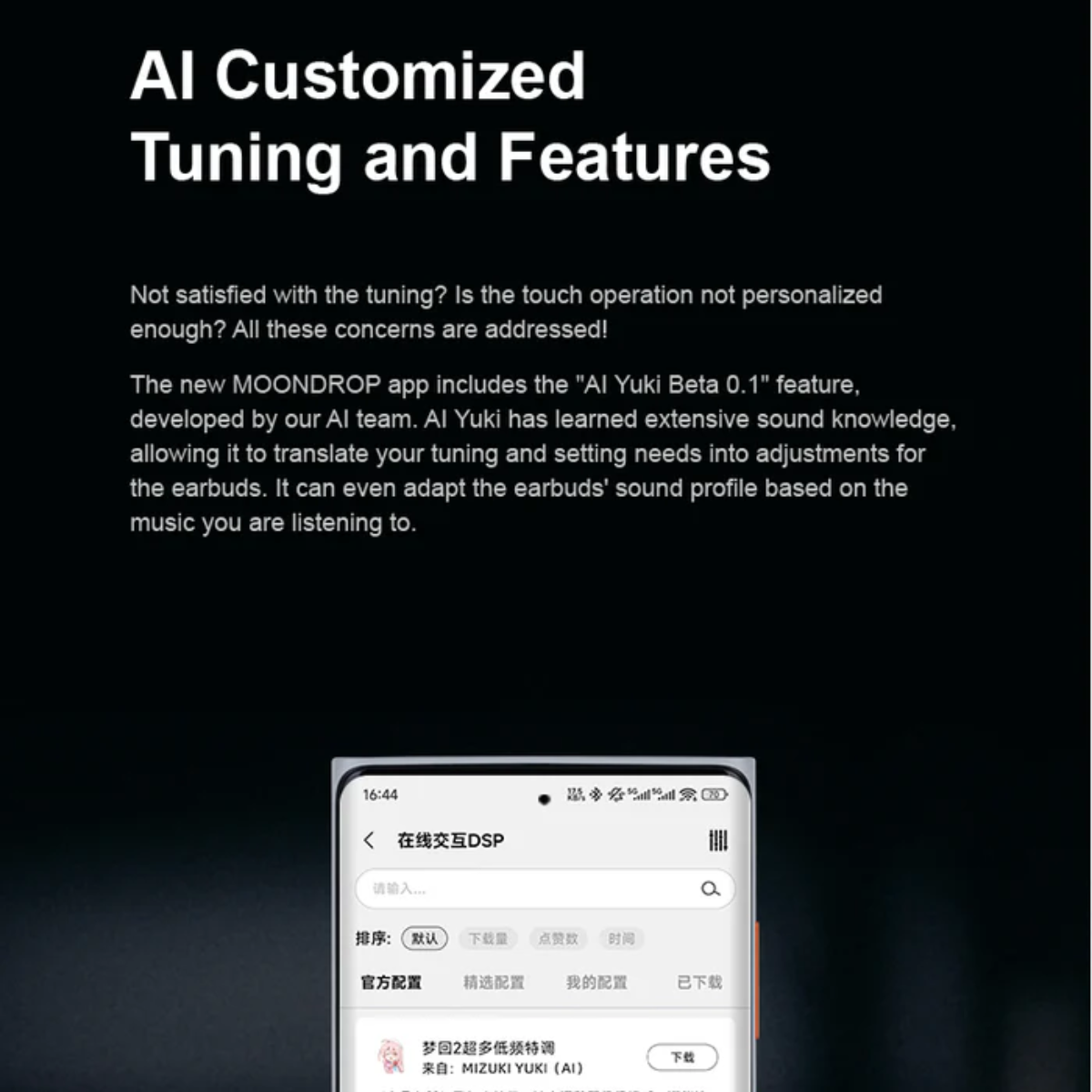 MOONDROP Golden Ages 2 Planar Driver True Wireless Earbuds