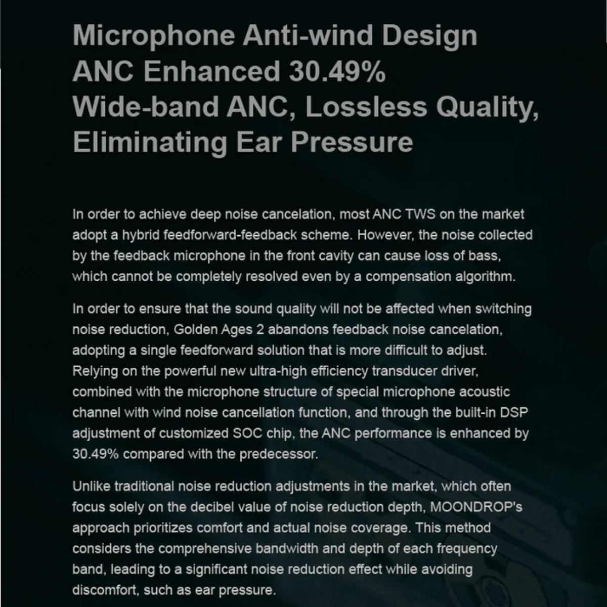 MOONDROP Golden Ages 2 Planar Driver True Wireless Earbuds