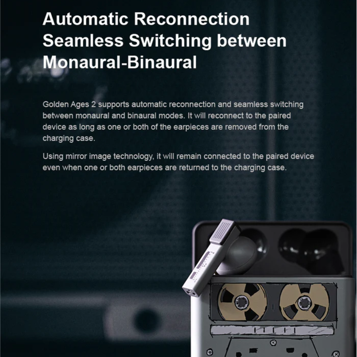 MOONDROP Golden Ages 2 Planar Driver True Wireless Earbuds