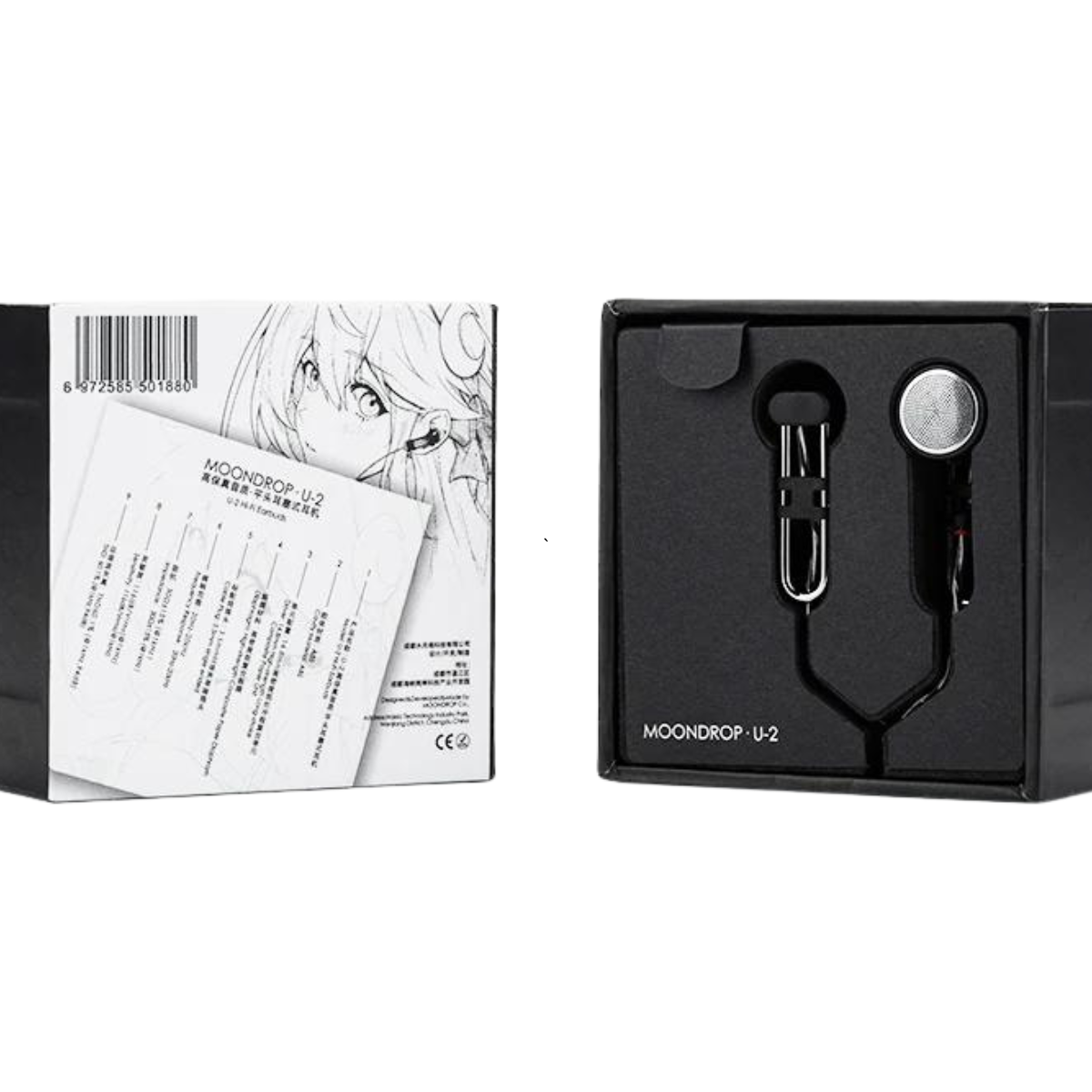 MOONDROP U-2 Wired Earbuds - The Audio Store