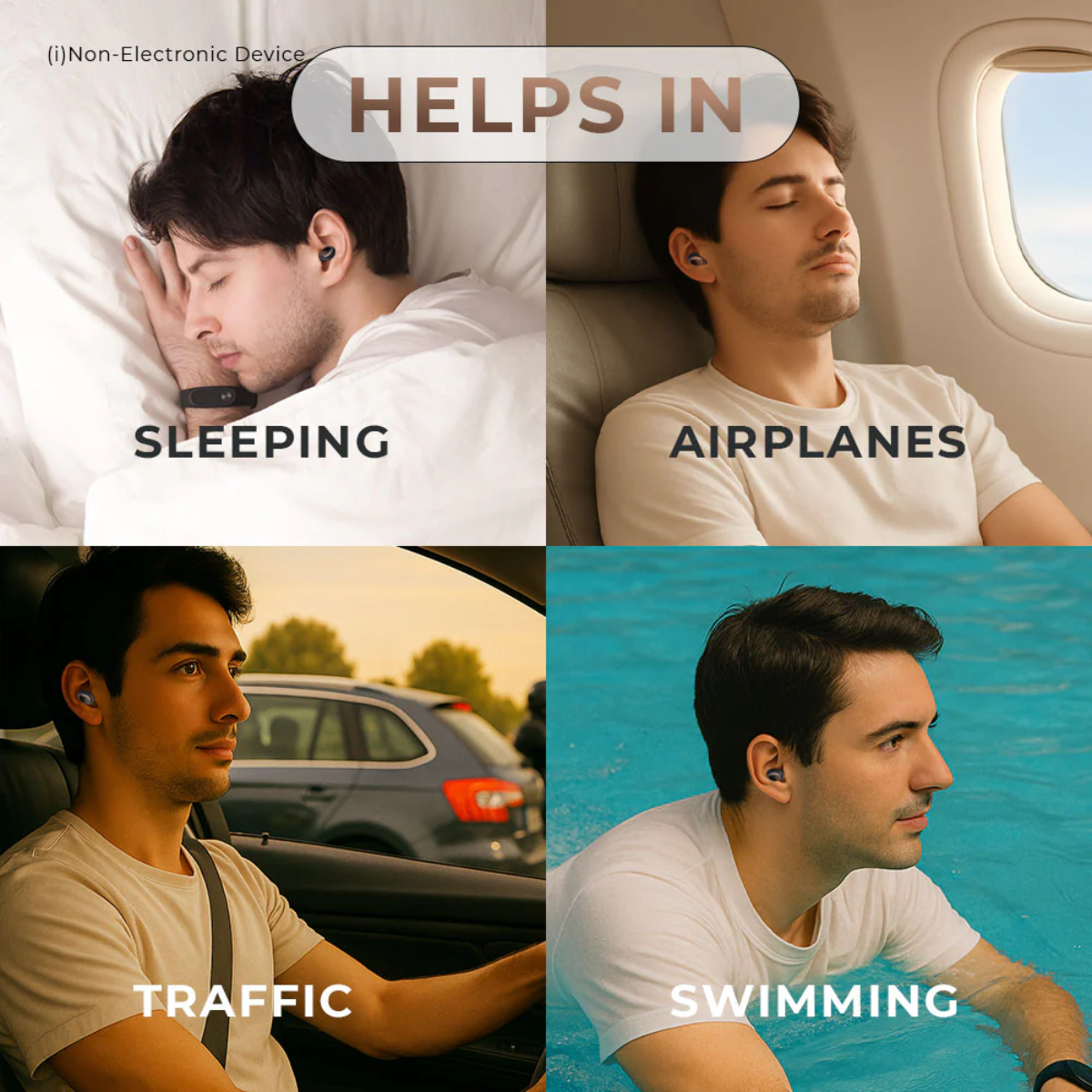 NG Reusable Earplugs for Noise Reduction