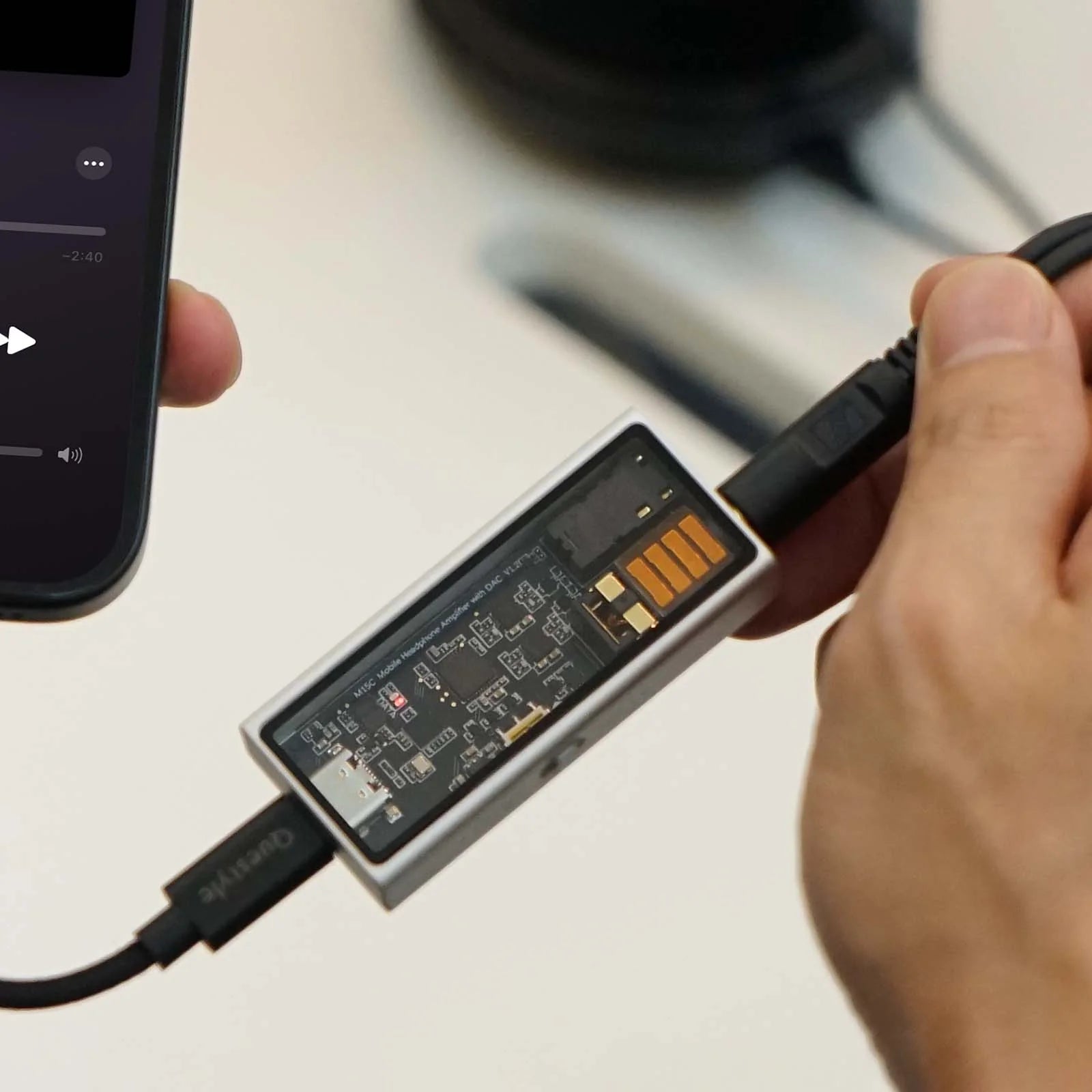 Questyle M15C Hi-Res Lossless Portable DAC & Amp