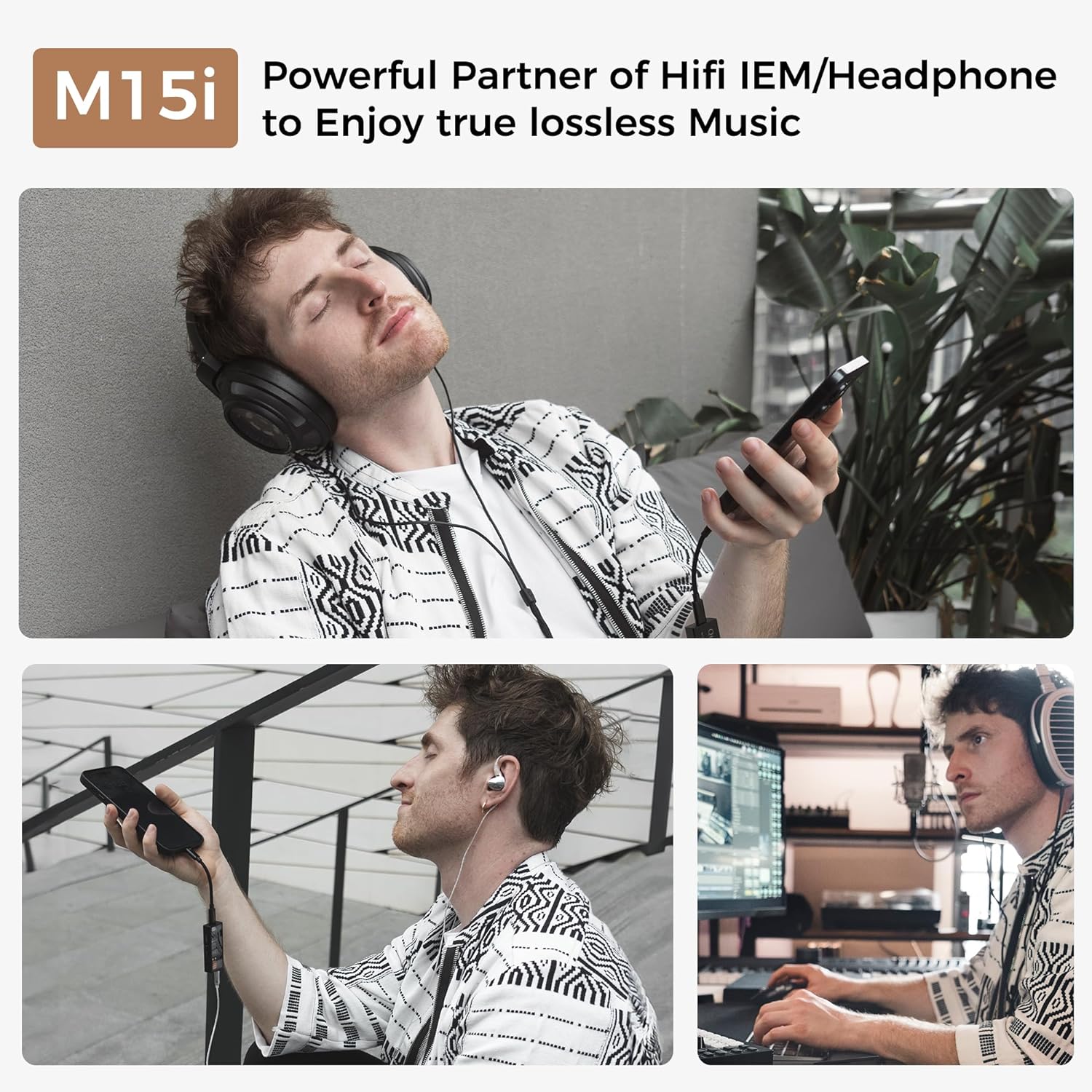 Questyle M15i Hi-Res Lossless Portable DAC & Amp - The Audio Store