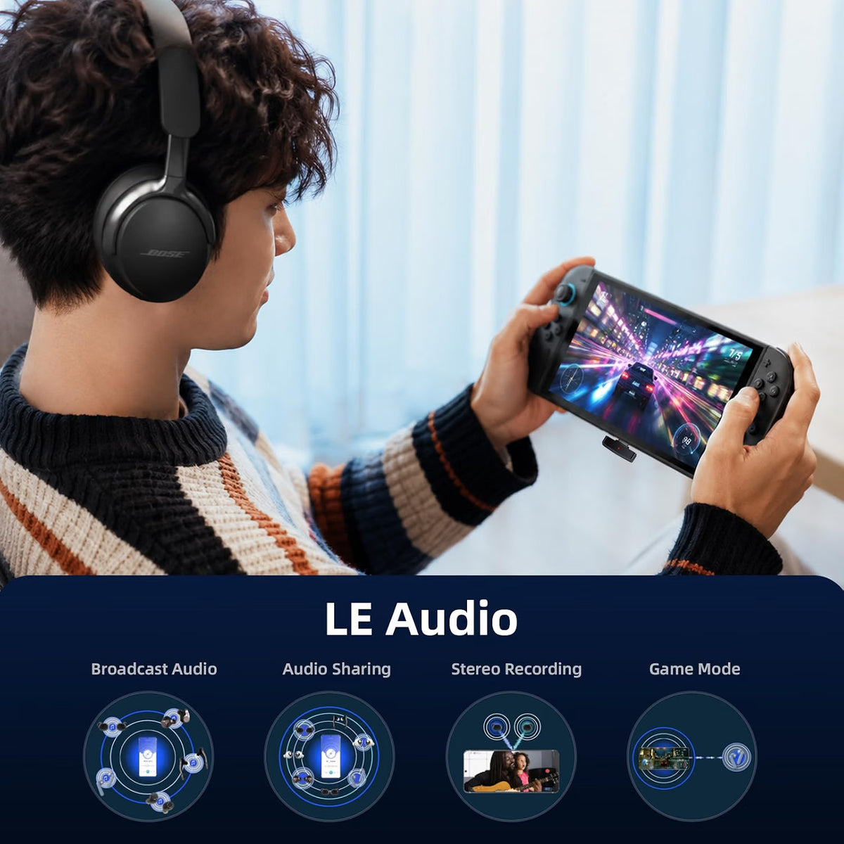 Questyle QCC Dongle Pro2 MFi Certified Lossless Bluetooth Transmitter Adapter