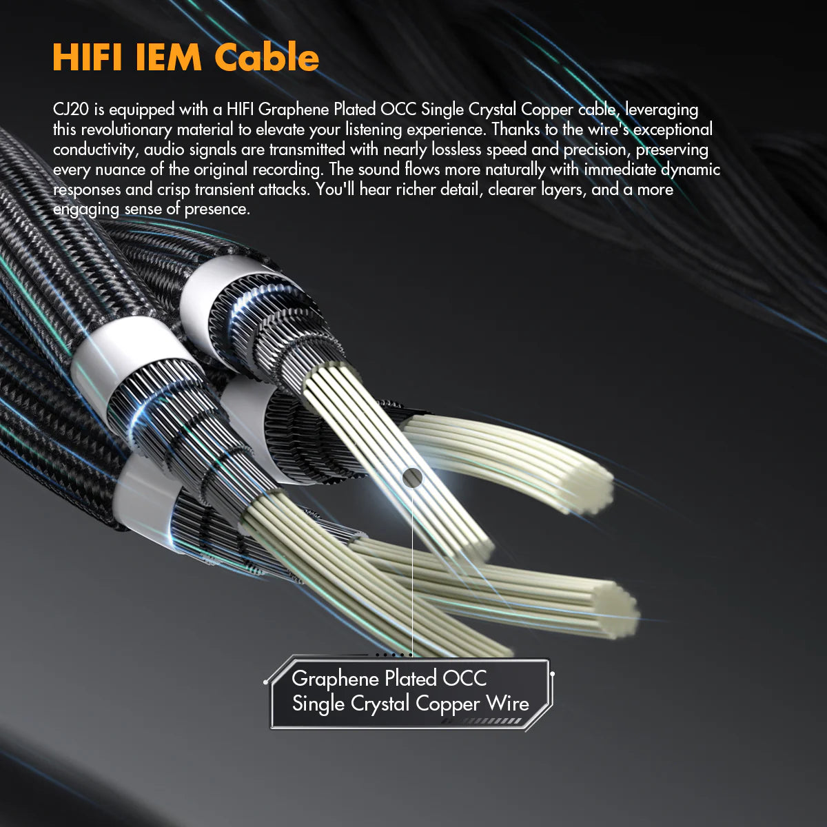 ROSESELSA x AAV CJ20 14.2mm Planar Magnetic Driver IEM