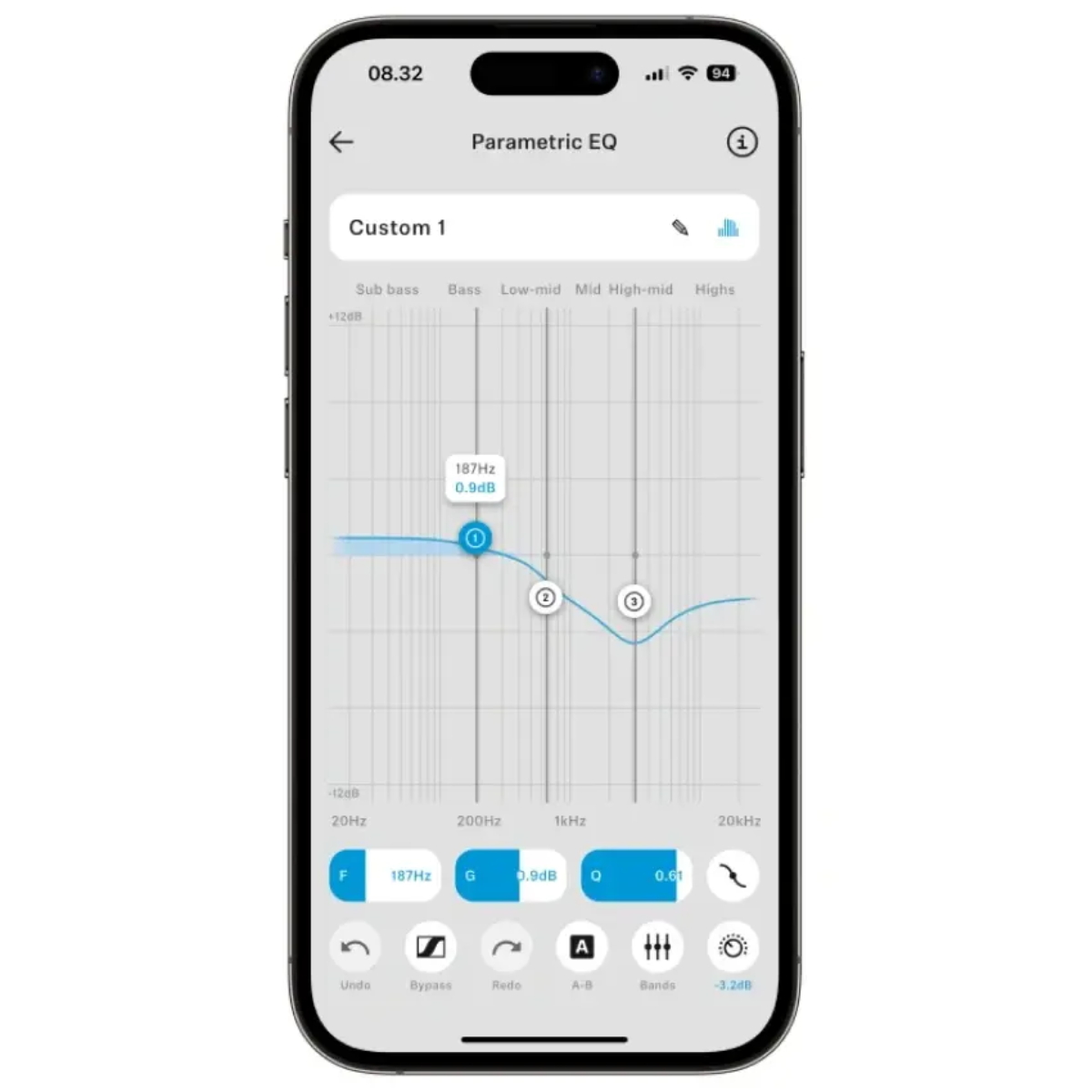 Sennheiser HDB 630 Audiophile Grade Active Noise-Cancelling Wireless Headphones