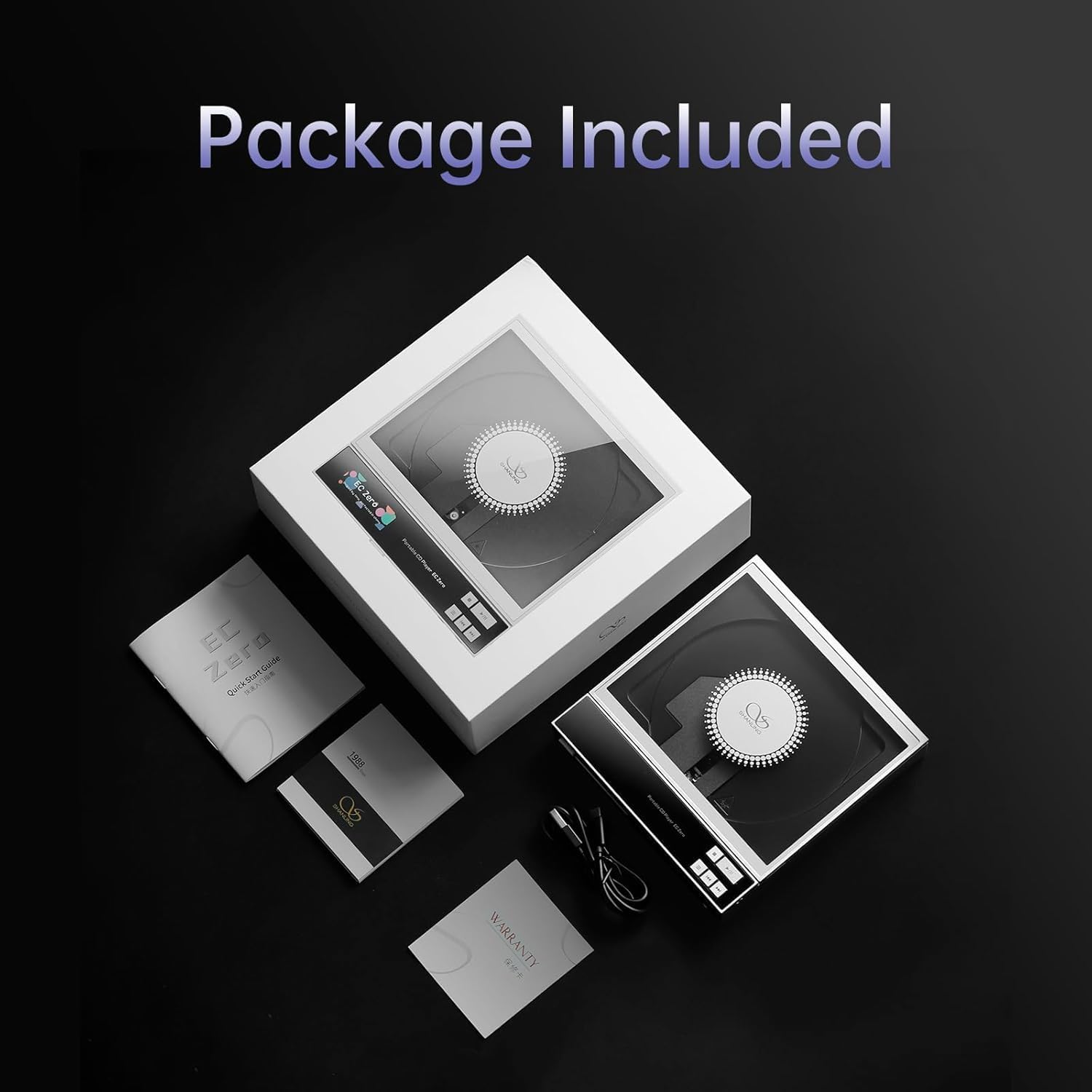 Shanling EC Zero Portable CD Player with AK4493S DAC & Bluetooth