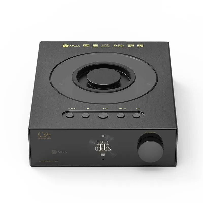 Shanling ET3 CD Transport Player Full-Featured Digital Turntable - The Audio Store