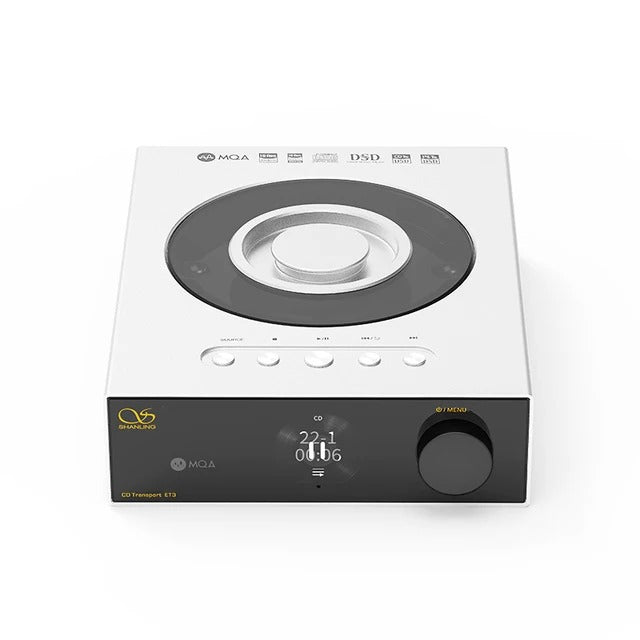 Shanling ET3 CD Transport Player Full-Featured Digital Turntable - The Audio Store