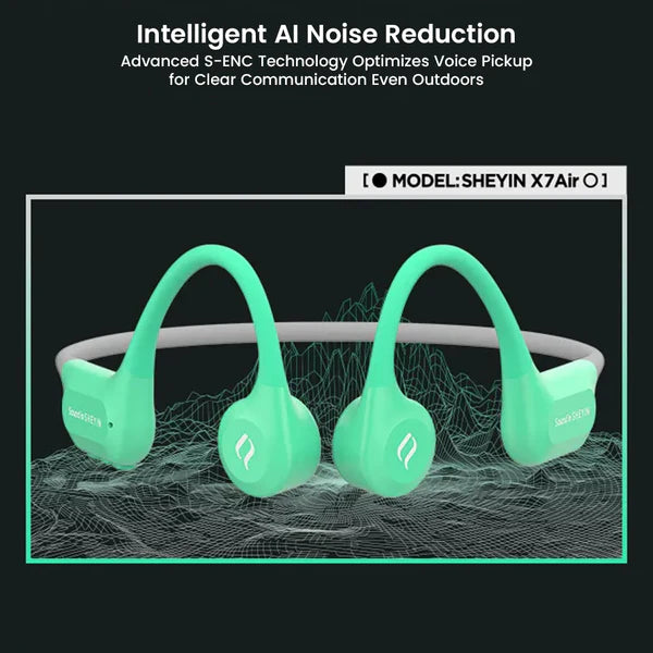 SHEYIN X7 Air IPX8 Bone Conduction Headphones