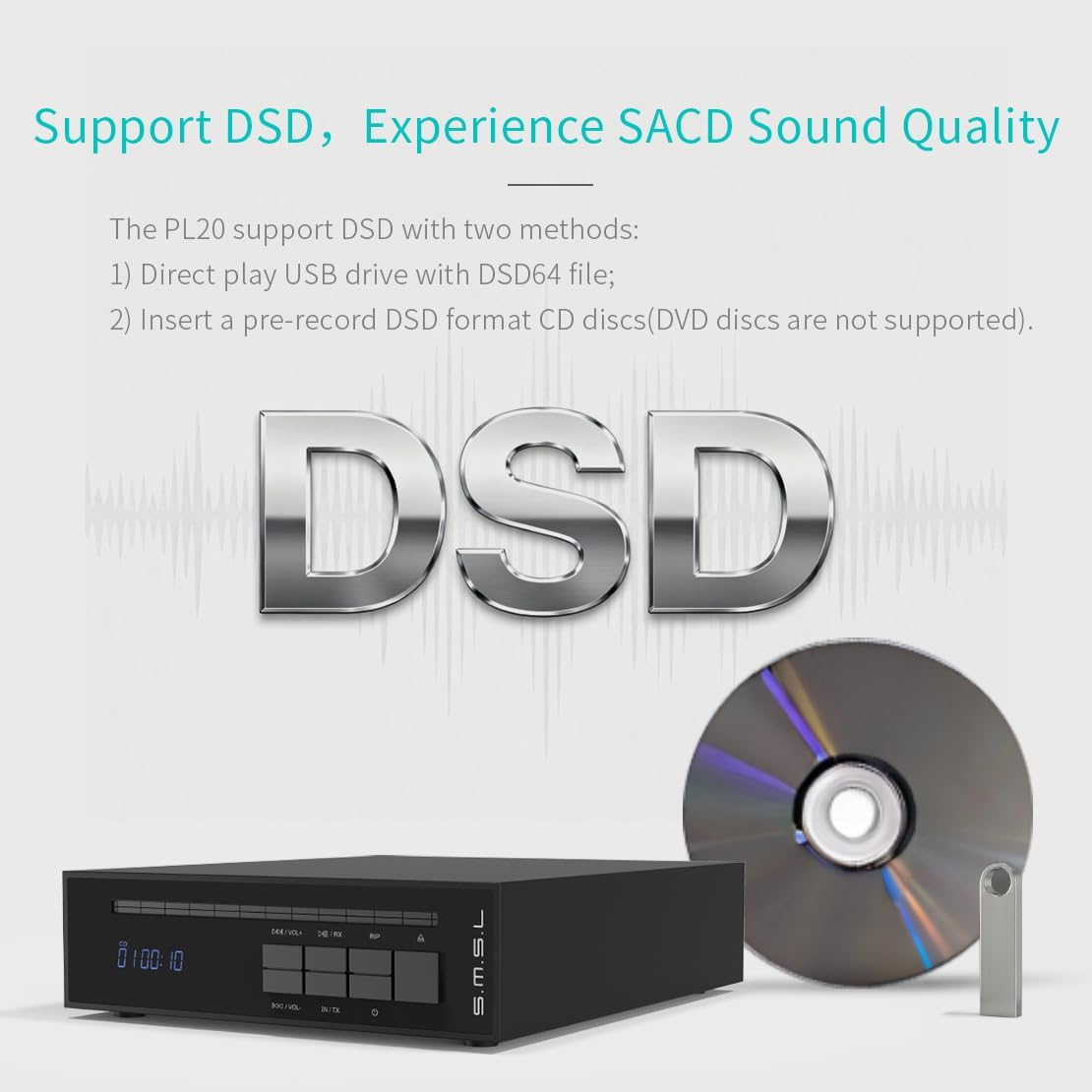 SMSL PL20 CD Player
