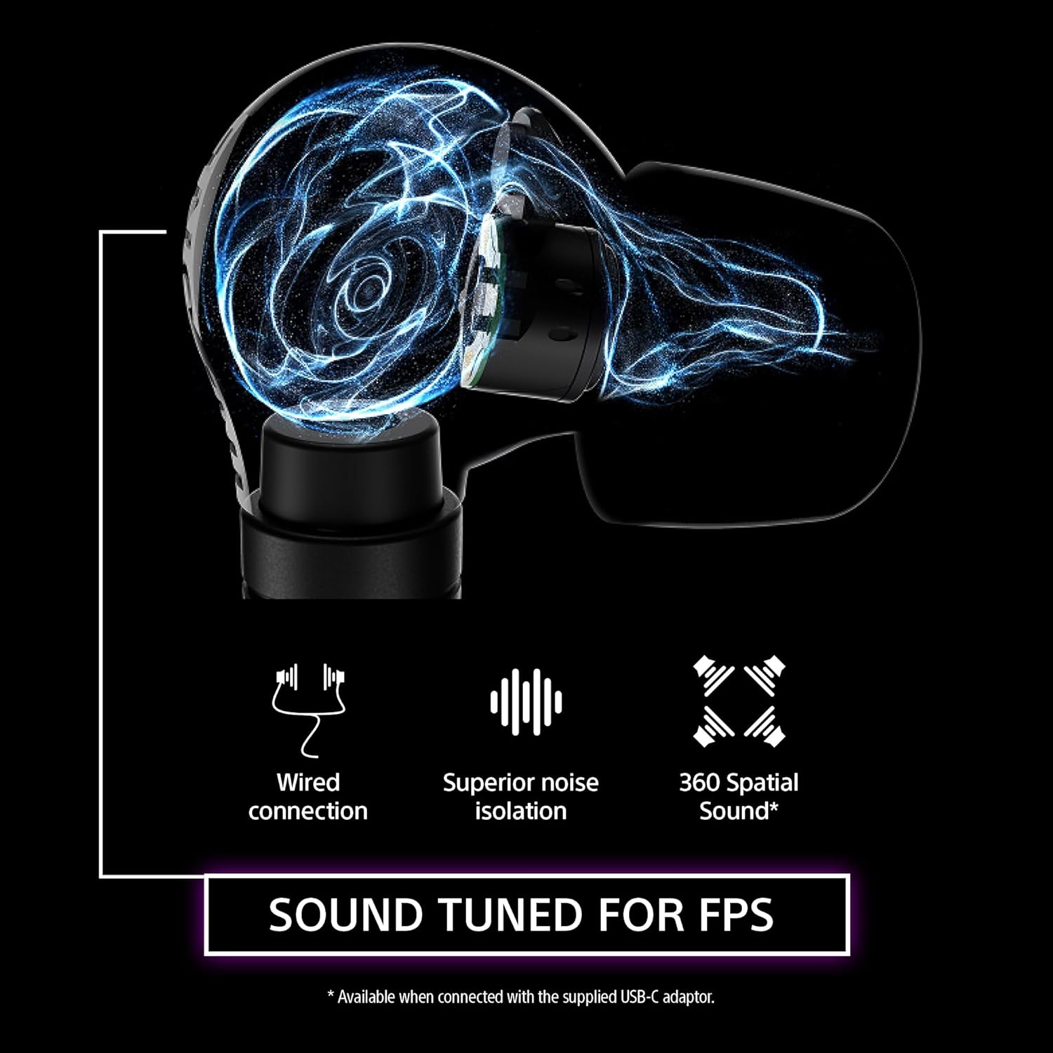 Sony INZONE E9 IER-G900 Gaming IEM – Pro FPS Earphones