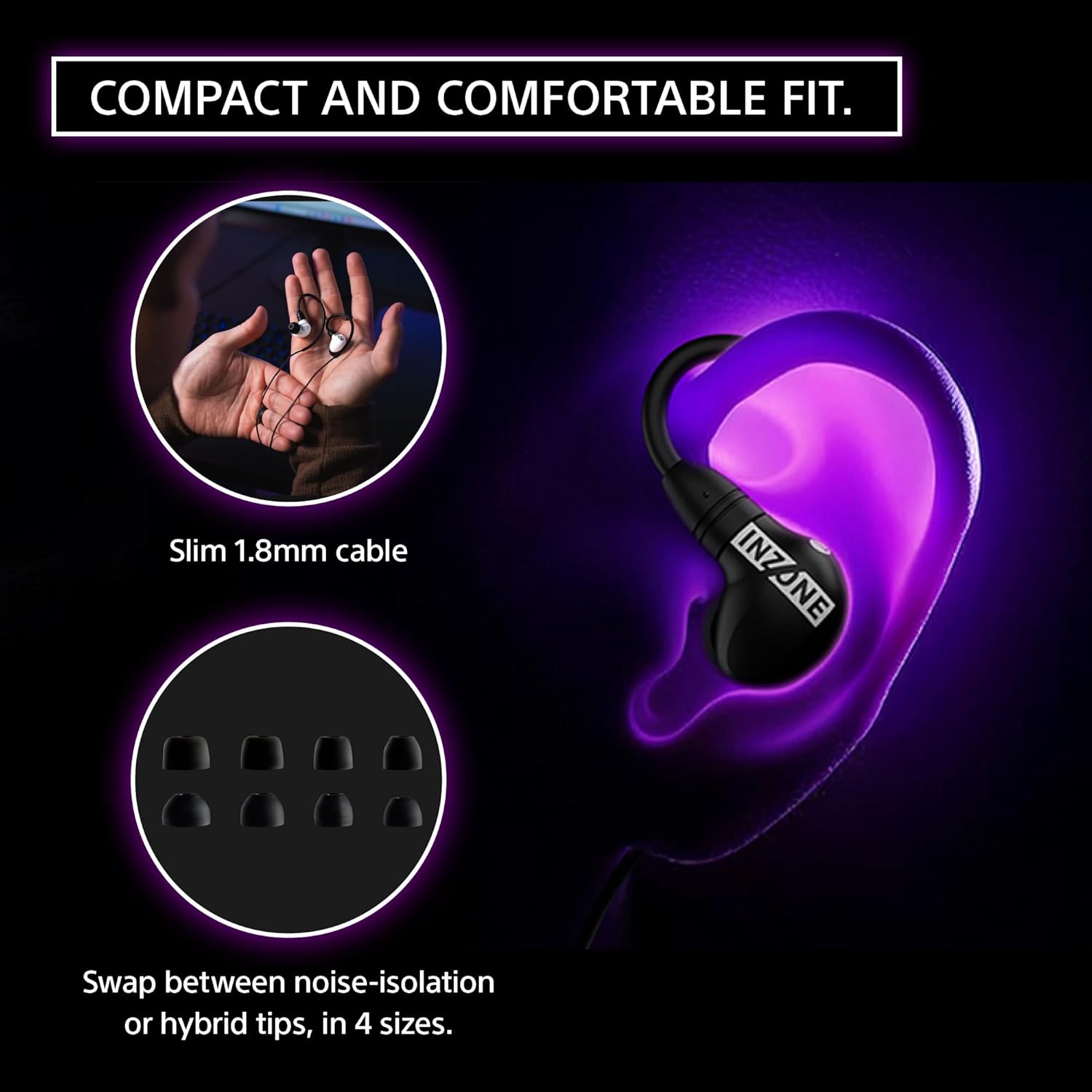 Sony INZONE E9 IER-G900 Gaming IEM