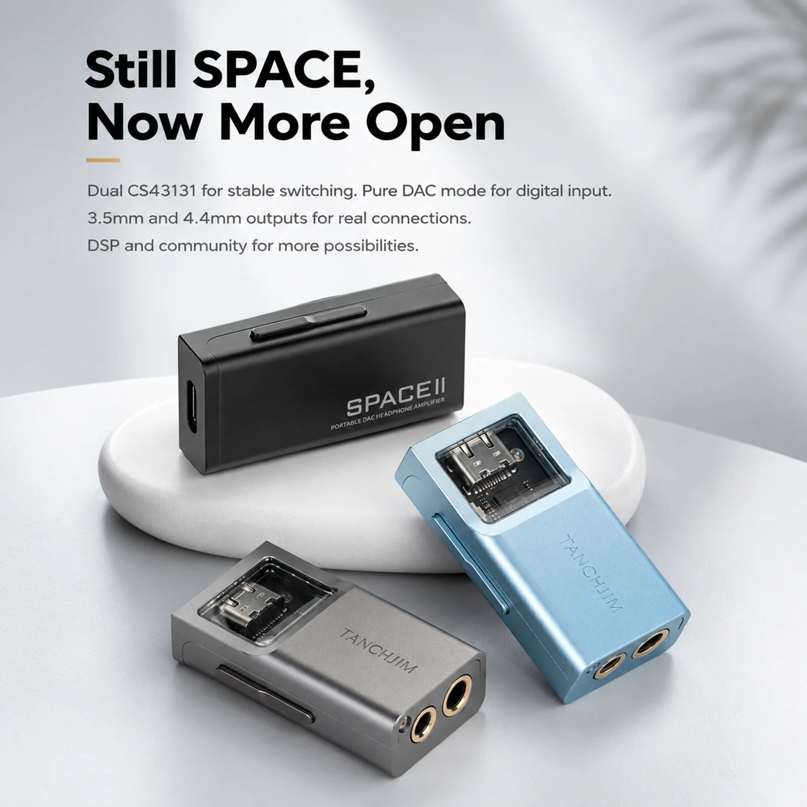 TANCHJIM SPACE II Portable DAC & Amplifier