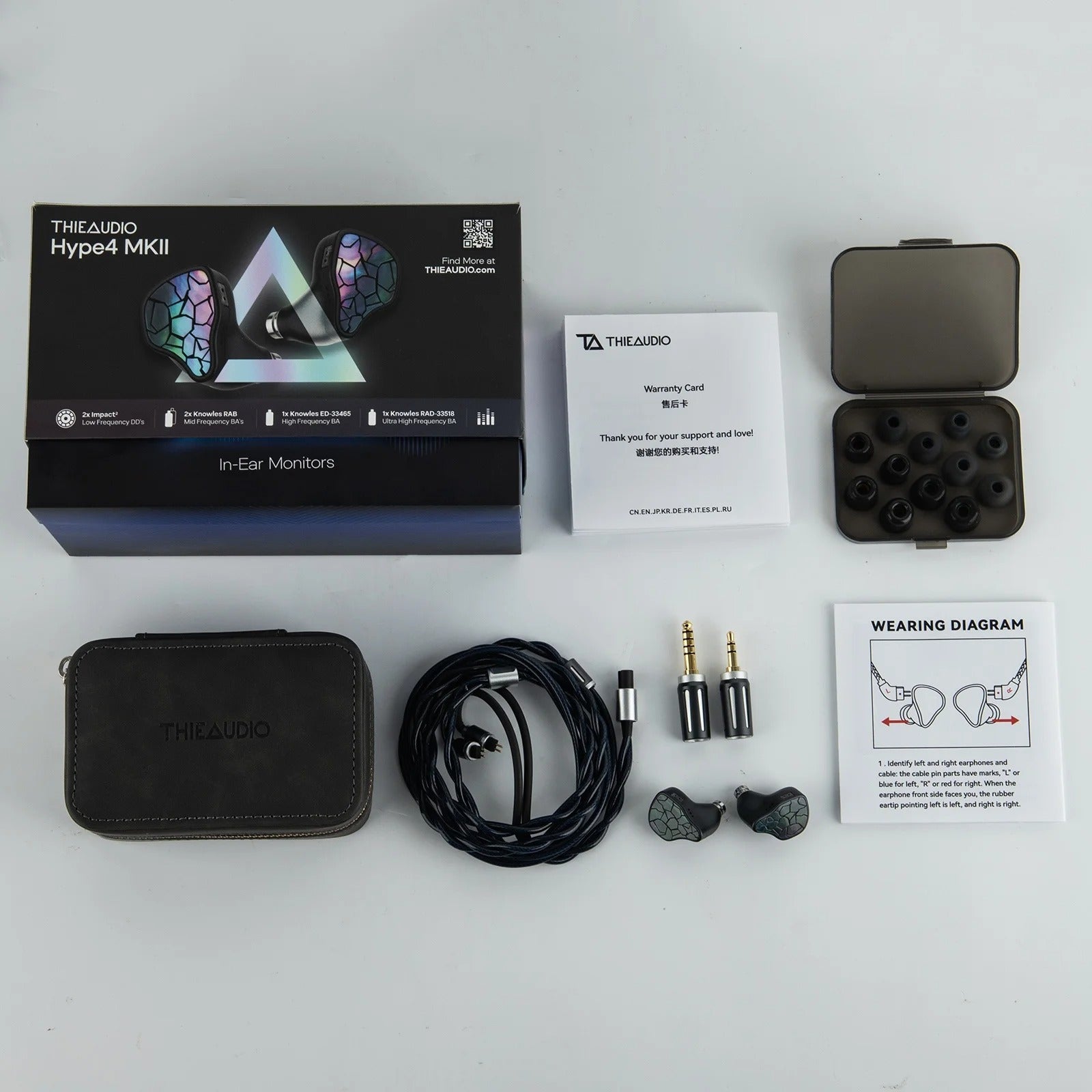 ThieAudio HYPE 4 MKII IEM – High-Performance Hybrid Earphones India