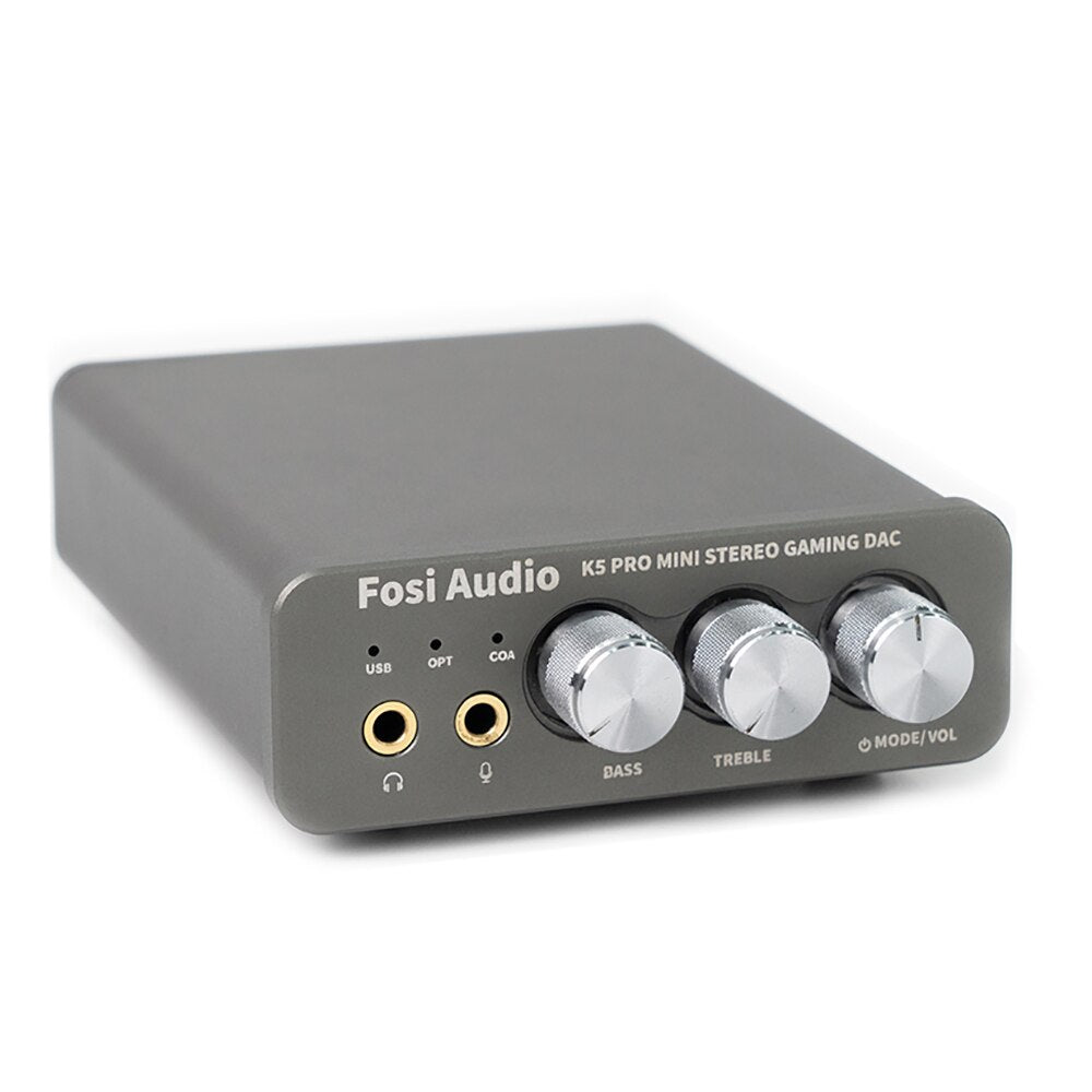 Fosi Audio K5 Pro Gaming DAC & Headphone Amplifier