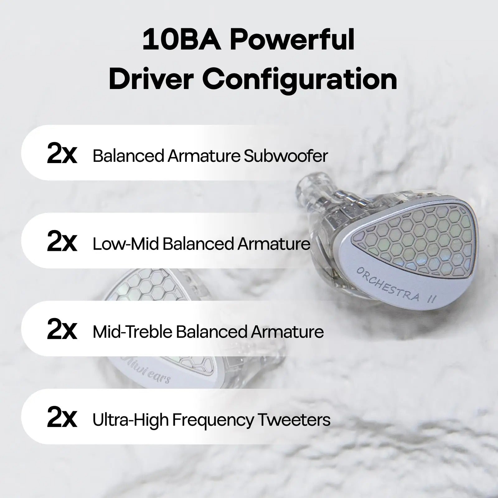 Kiwi Ears Orchestra II 10BA IEM