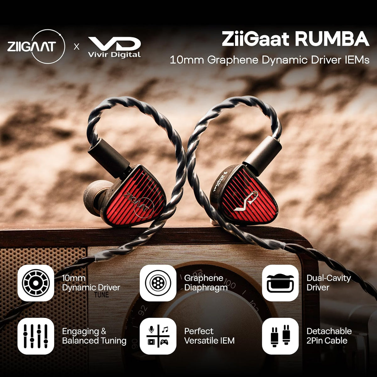 ZiiGaat x Vivir Digital: RUMBA IEM