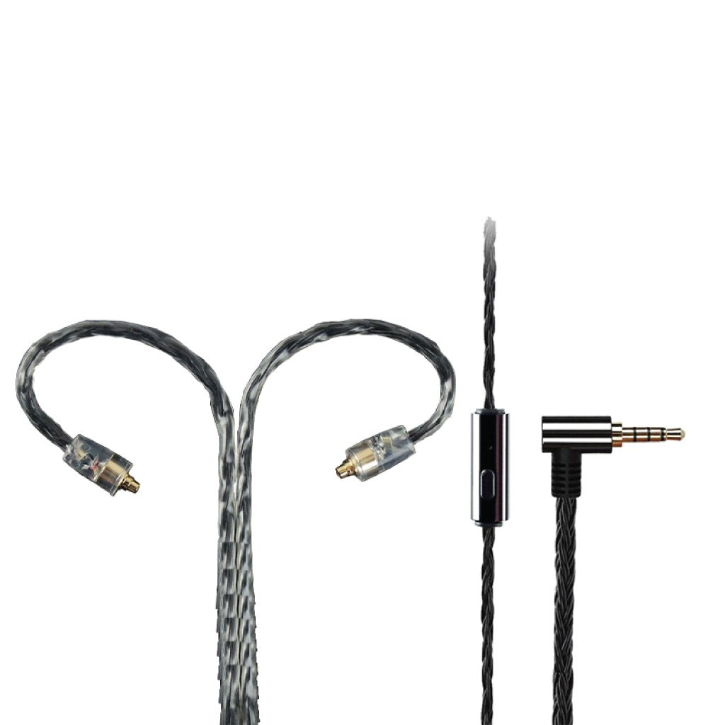 JCALLY JC16S 16-Core Silver Plated Cable With Mic
