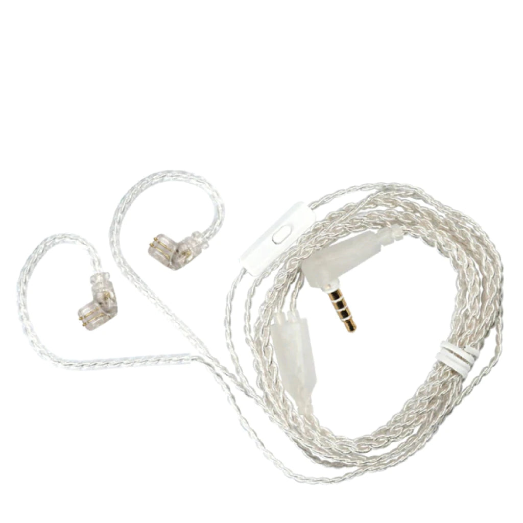 KZ Acoustics Silver Plated Cable With Mic