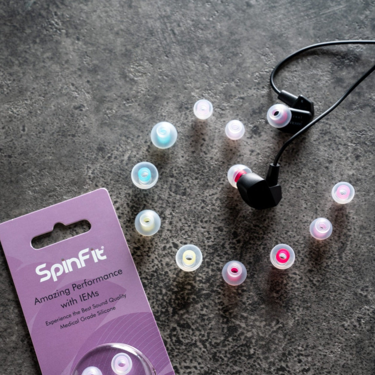 SpinFit CP100 Plus Silicone Eartips