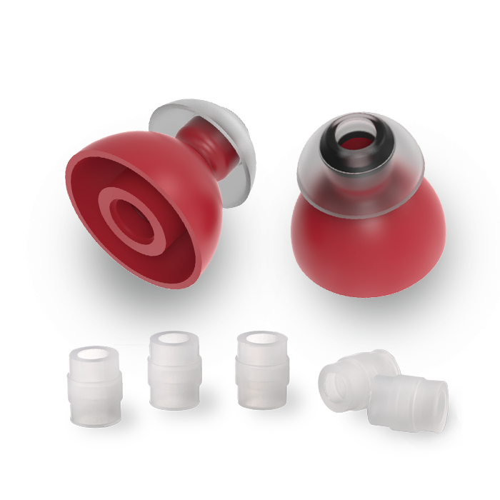 SpinFit CP240 Double Flange Silicone Eartips