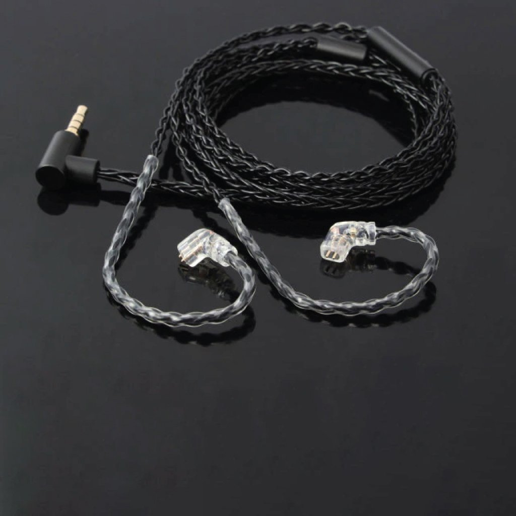 JCALLY JC08S 8-Core Silver Plated Cable With Mic