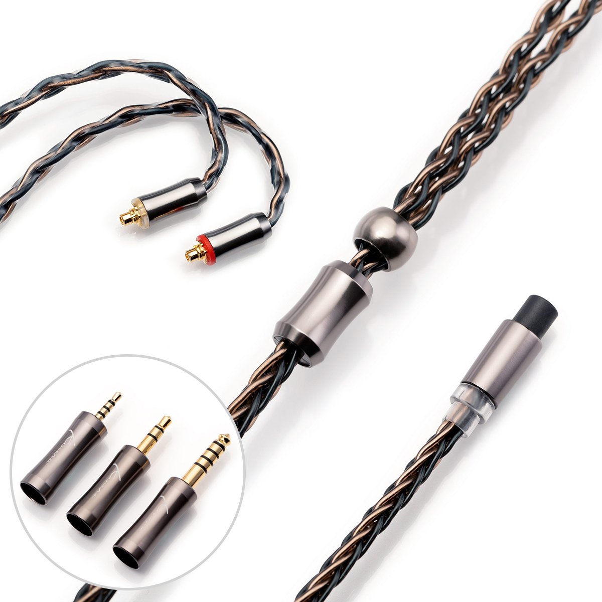 Kinera Leyding OFC+Alloy Copper With 5N Silver Plated Cable