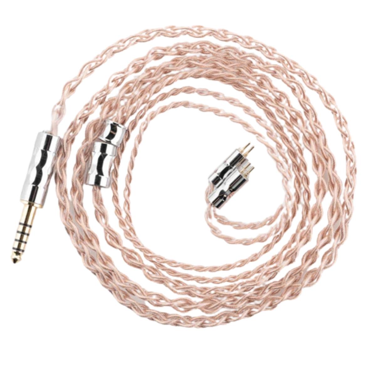 MOONDROP LINE T 6N Single Crystal Copper 196-Core Litz Upgrade Cable for IEMs
