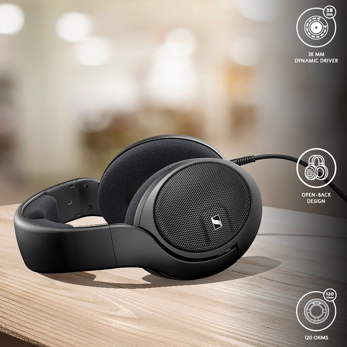 Sennheiser HD 560S Open Back Headphones