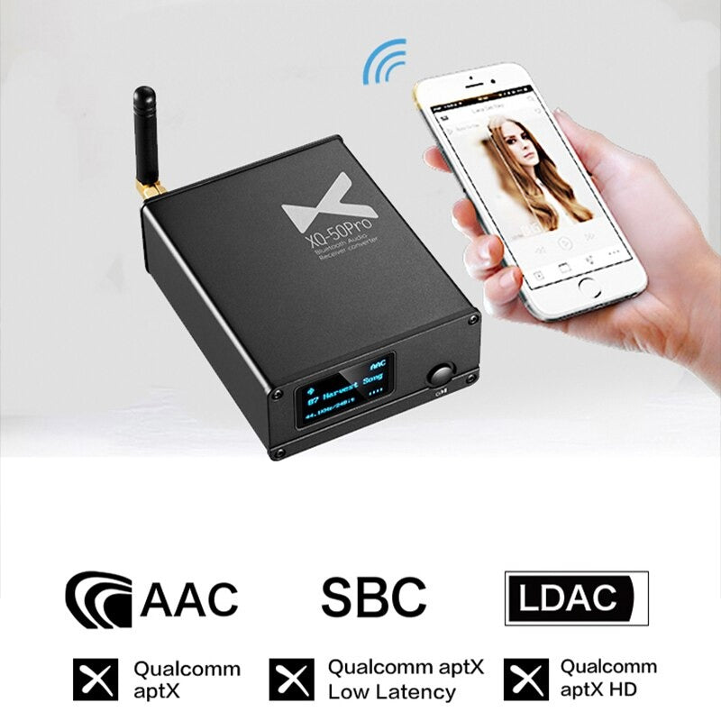 xDuoo XQ-50 PRO 2 Bluetooth Audio Receiver Converter